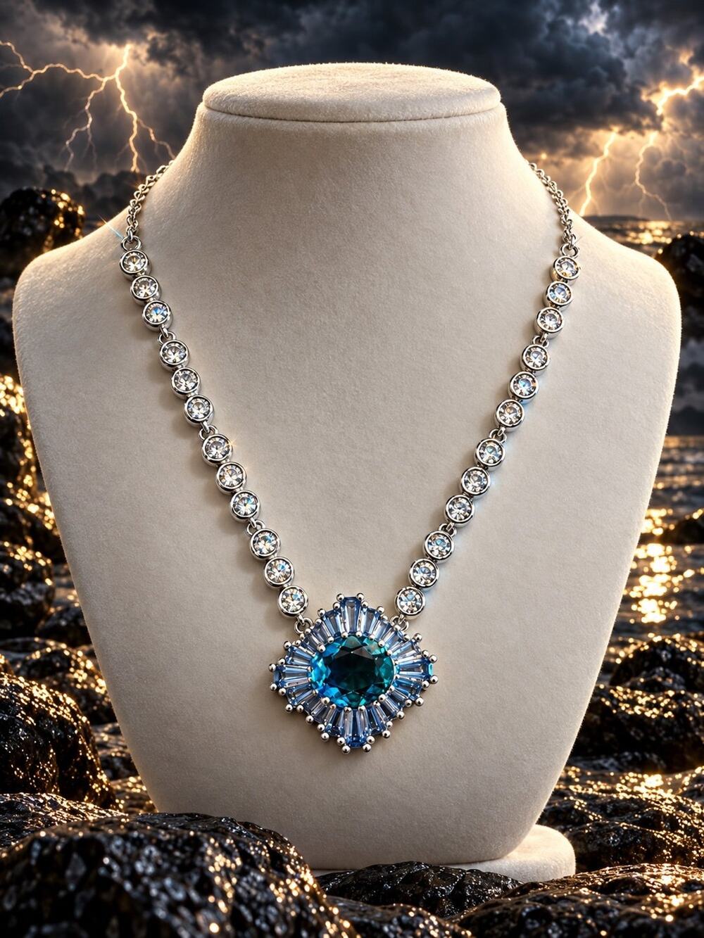 Bomb Party OG Necklace "Cushion Royal" NK72042